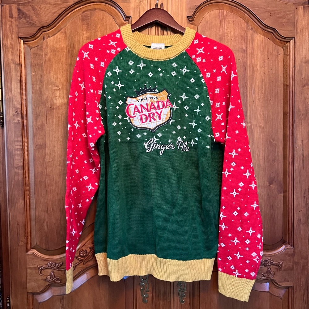 Men’s Canada Dry Ugly Sweater